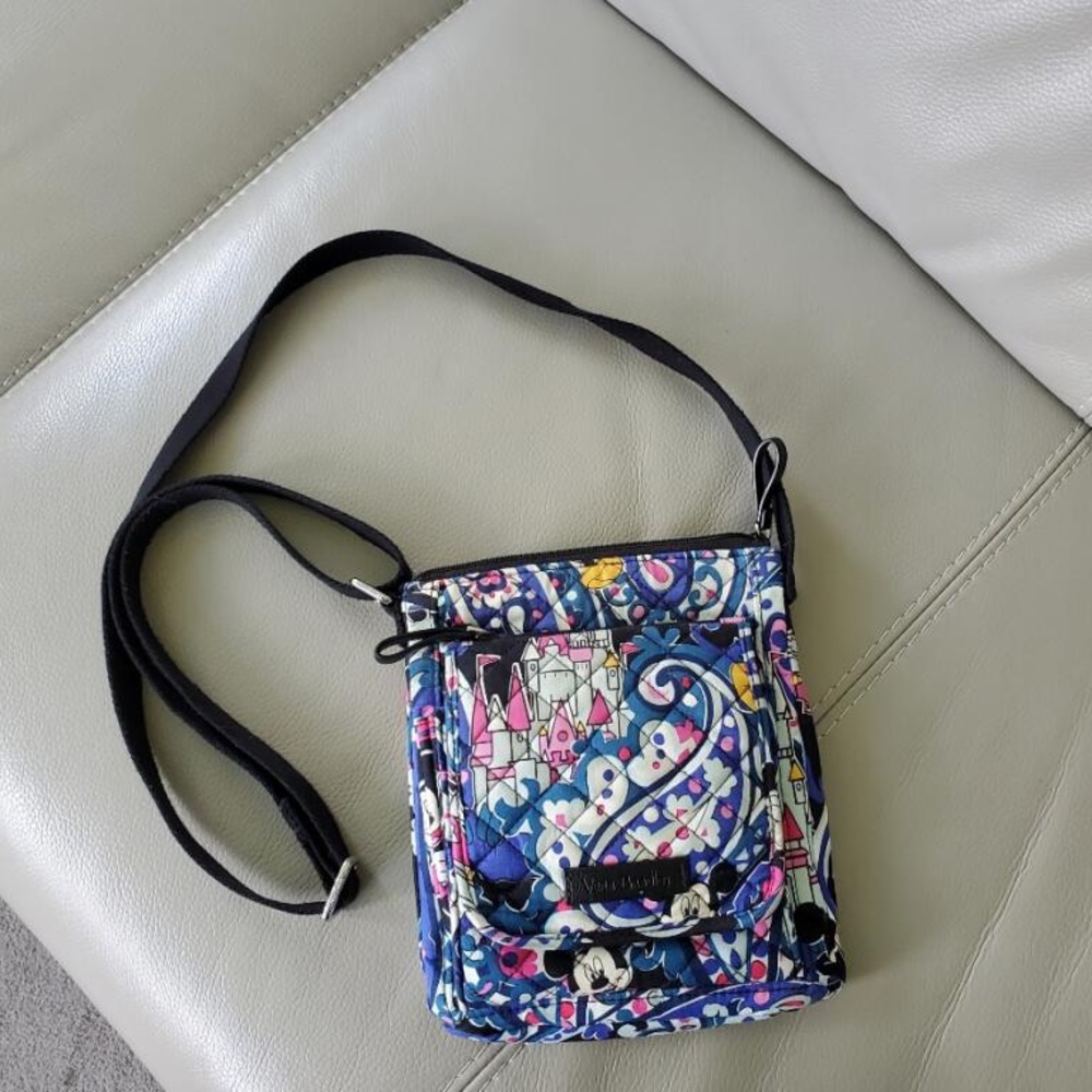 Vera Bradley Disney Parks Whimsical Paisley Mini Hipster Bag